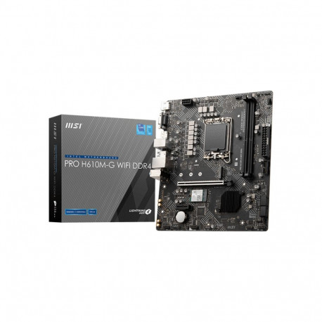 MSI PRO H610M-G WIFI DDR4 - Socket 1700 motherboard