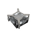 Inter-Tech Z-60, CPU cooler silver/black, 80 mm