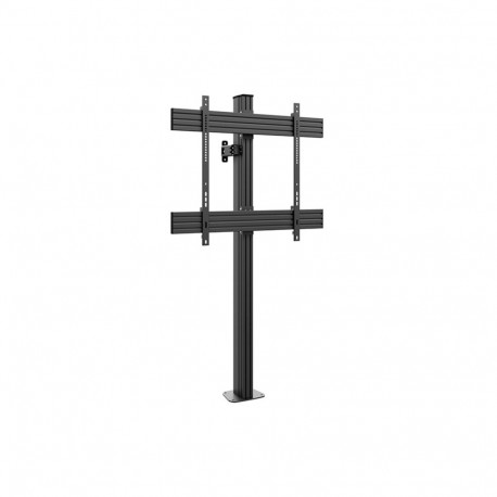 CPS põrand-seinakinnitus ühe ekraaniga VESA 900 x 800 75"-86", must