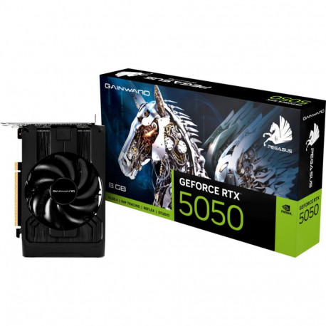 Gainward GeForce RTX 5050 Pegasus 8GB, graphics card DLSS 4, 3x DisplayPort, 1x HDMI 2.1