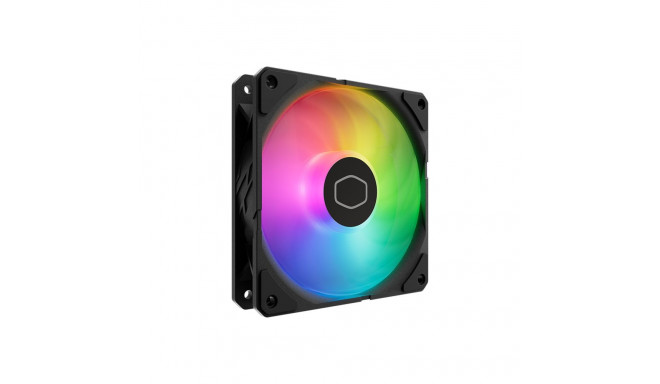 SickleFlow ventilaator Edge 120 ARGB A1 Mini LED Controlleriga, must