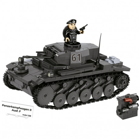 COBI Panzerkampfwagen II Ausf. F, construction toy, scale 1:28