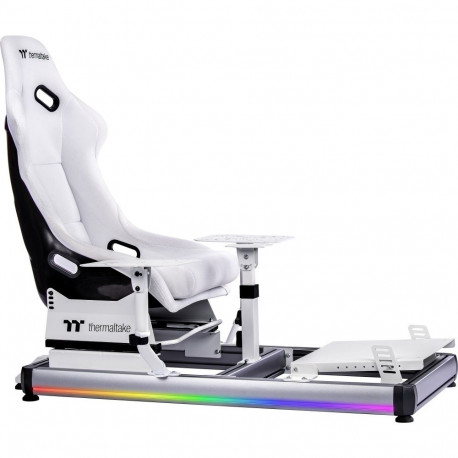 GF500 Flight Simulator Cockpit Snow GSC-F50-CPASWH-01, Sim Rig (weiß)