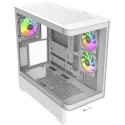 Thermaltake View 290 TG ARGB, tower case White, Tempered Glass x 2