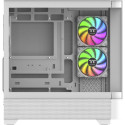 Thermaltake View 290 TG ARGB, tower case White, Tempered Glass x 2