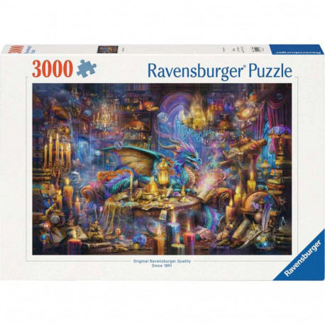 Puzzle - Drachenbibliothek (3000 Teile)