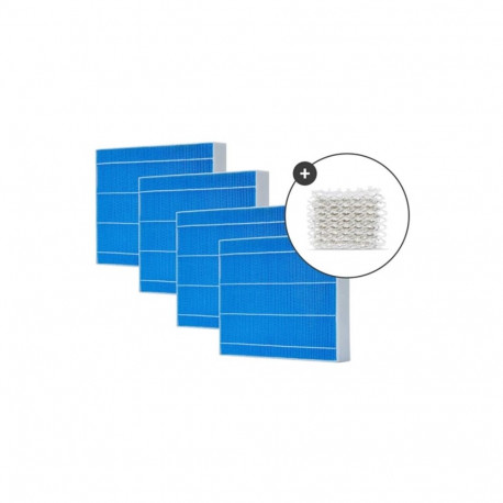 Verdunstungsfilter für Armin 300, 4er-Pack + Silvertex (4 Stück, inkl. Wassersterilisationspad)