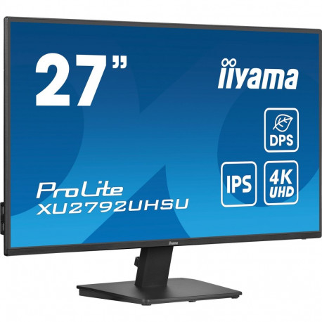 iiyama ProLite XU2792UHSU-B6, LED monitor - 27 -  black (matt), UltraHD/4K, IPS, HDMI, DP, USB-C, US
