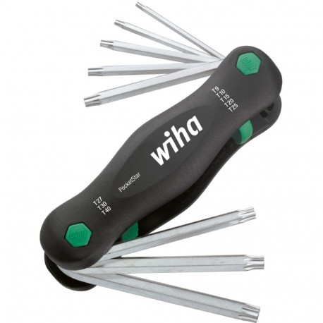 Wiha Multitool PocketStar TORX black, 8 tools