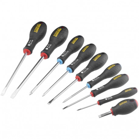 Stanley FATMAX screwdriver set, 9-piece black