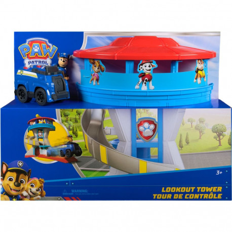 Paw Patrol mängukomplekt vaatlustorn ja peakorter