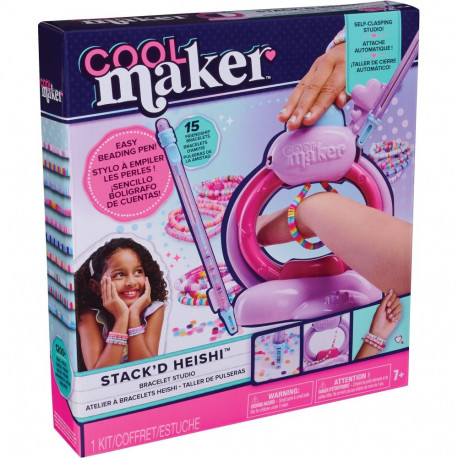 Spin Master Cool Maker Stack'd Heishi Bracelet Studio, Crafting