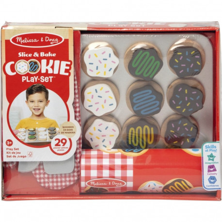 Melissa & Doug puidust küpsiste komplekt