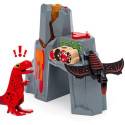 BRIO World Dinosaur Volcano with Eruption Function, Railway