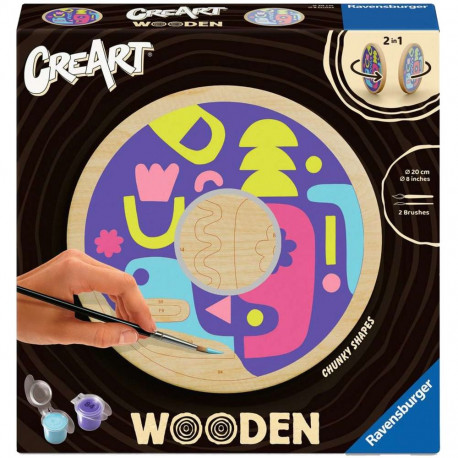 Ravensburger CreArt Wooden - Square Shapes
