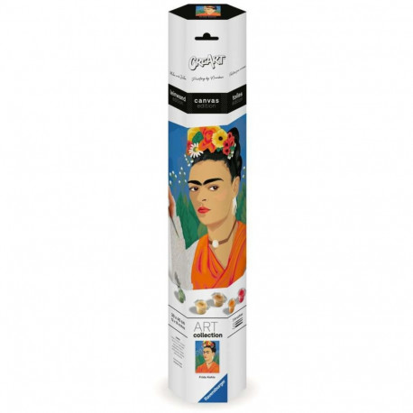 Ravensburger CreArt ART Collection Canvas Edition: Frida Kahlo, Painting