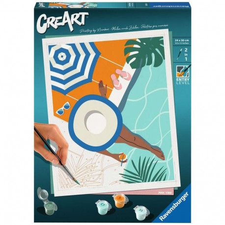Ravensburger CreArt - Pool Time, Painting