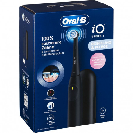 Braun Oral-B iO Series 2 with travel case Night Black, Electric Toothbrush black