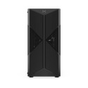 Krux Astral, tower case black, tempered glass