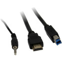Inter-Tech IPC KVM Switch AS-42HUS, KVM switch