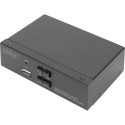 Digitus KVM Switch 2 Port, KVM switch black
