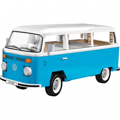 Volkswagen T2b Bus (hellblau/weiß, Maßstab 1:12)