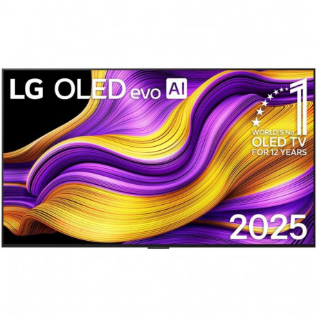 teler OLED55G57LW.AEUD evo 138.8cm (55 Zoll) UltraHD/4K Triple Tuner HDR 120Hz Panel, hõbe/must