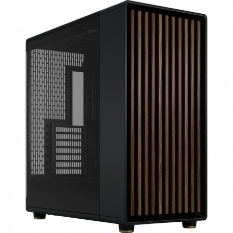 Fractal Design North XL RC Charcoal Black TG Dark, Tower Case Black, Tempered Glass Version