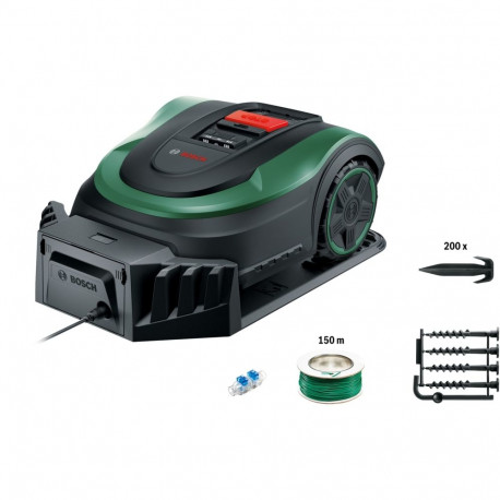 Bosch DIY & Garden Robotic Lawnmower Indego M+ 700 green/black, with Connect function / GSM