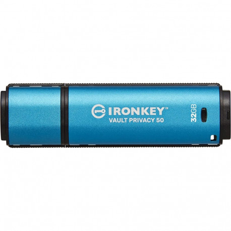 IronKey mälupulk Vault Privacy 50 32GB USB-A 3.2 Gen 1, helesinine/must
