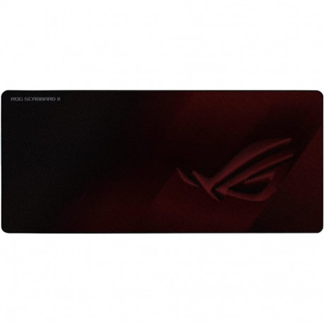 ASUS ROG Scabbard II Gaming Mouse Pad (black/dark red)