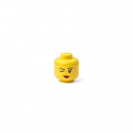 LEGO klotsikast Storage Head "Whinky", kollane