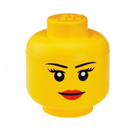 LEGO Iconic Storage Head  (gelb, Größe S, Männlich)