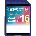 Silicon Power memory card SDHC 16GB Superior