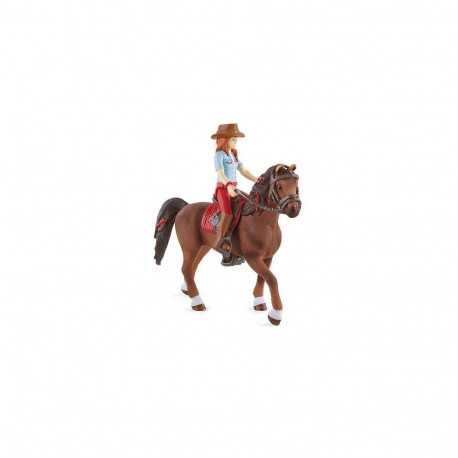 schleich HORSE CLUB Hannah & Cayenne