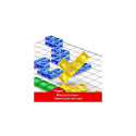 Games Blokus Strategy Family Board Game for Kids &amp; Adults with Color Blind Accessible Pieces