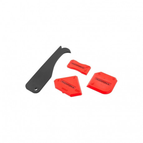 Rockforce Spatula Set with Cutter RF-5262, 4 pcs, 0.094kg, plastic, no teeth