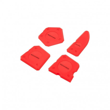 Rockforce RF-5261, silikooni tasanduspahtlid, 4 tk, TPE, blisterpakendis