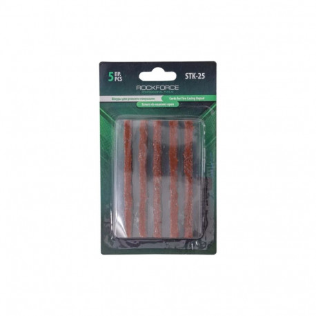 Tire Repair Kit, ROCKFORCE, RF-STK-25, 5 pcs, flexible cords 10x0.7 cm
