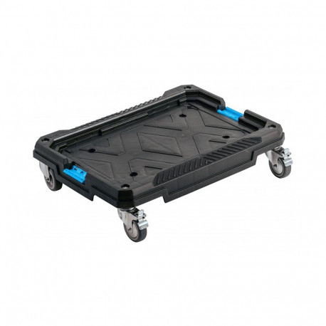 Hogert Transport Platform HT7G504, 150kg, 585x440x440mm, 4 wheels, 2 with brakes, ABS and elastomer 