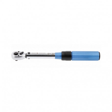 Hogert HT1W710 torque wrench, 1/4" drive, 5-25Nm, 72 teeth, ±3%, chrome vanadium steel