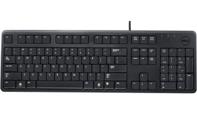 Dell klaviatūra KB212-B Quiet Key EST