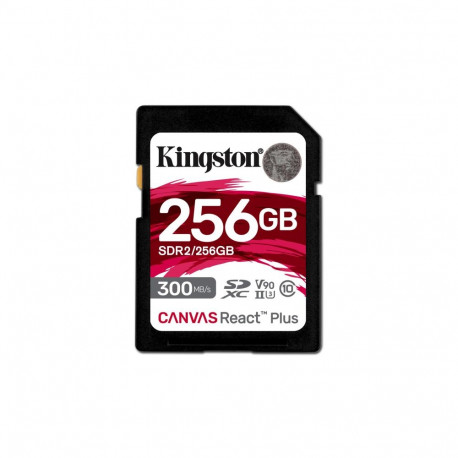 MEMORY SDXC 256GB C10/SDR2/256GB KINGSTON