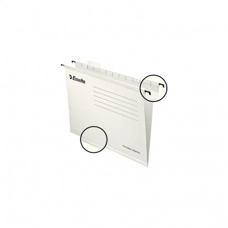 Rippkaaned A4 Esselte Pendaflex  A4 valge 345 x 240 mm