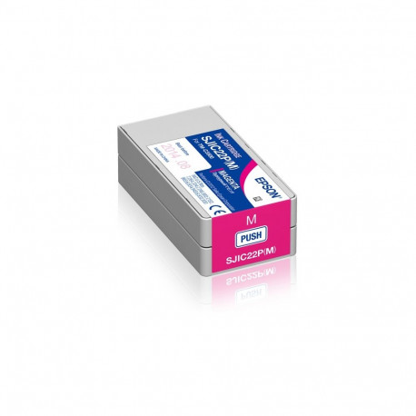 Epson SJIC22P(M) (C33S020603) Ink Cartridge, Magenta