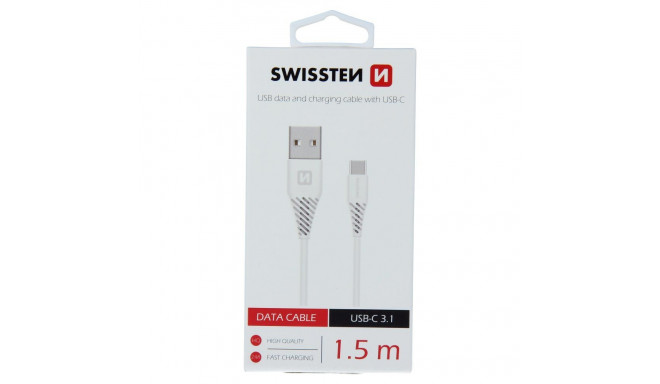 Swissten Basic Universal Quick Charge USB-C Data and Charging Cable 1.5m