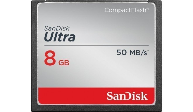 Sandisk карта памяти CF 8GB Ultra 50MB/s