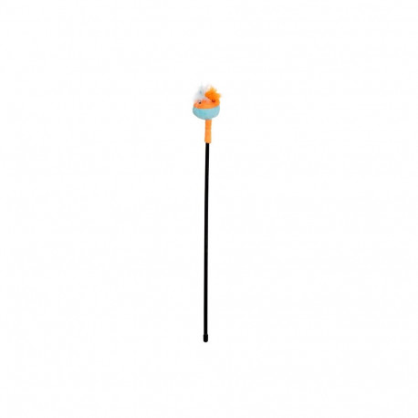 TOY WICK WITH FEATHERS FOR CATS