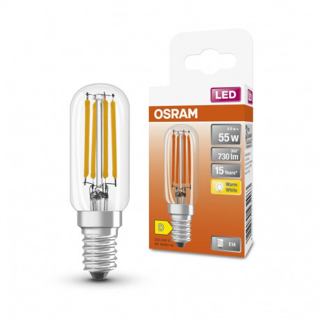 BULB LED SPEC E14 T26 4.9W 730LM 2700K