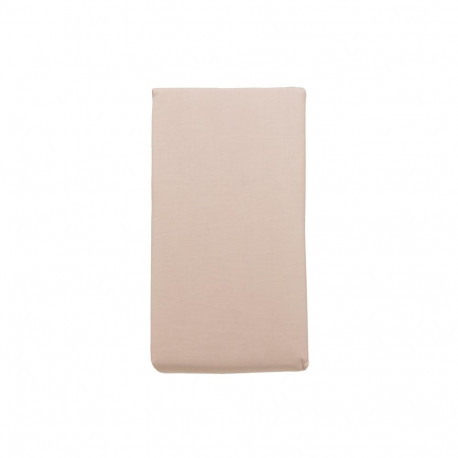 FITTED SHEET POLYCOTTON 90X200+25 BEIGE